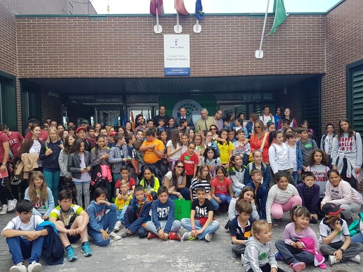 Seis centros escolares renuevan ‘Bandera Verde’ y uno la recibe por primera vez en el proyecto Ecoescuelas que promueve Diputación
