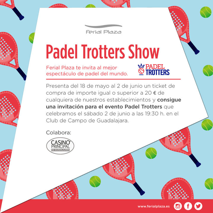Los ‘Padel Trotters’ llegan a Guadalajara de la mano de Ferial Plaza