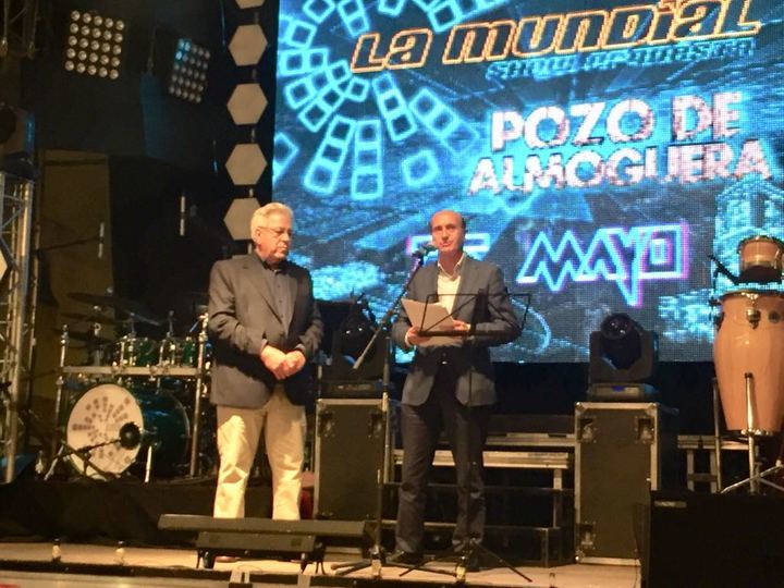 El subdelegado del Gobierno en Guadalajara, Juan Pablo Sánchez Sánchez-Seco, pregona las fiestas de El Pozo de Almoguera