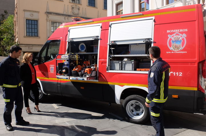El Servicio de Extinción de Incendios de Guadalajara incorpora un nuevo vehículo para excarcelaciones