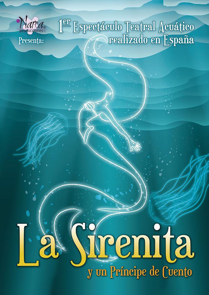 Llega a Guadalajara el espectáculo teatral acuático “La Sirenita y un príncipe de cuento”