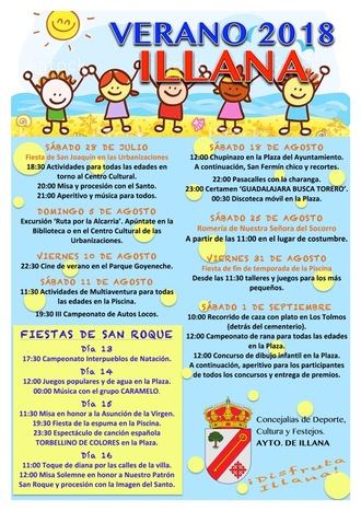 Illana quiere que el verano llene de ambiente el pueblo