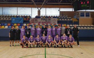 El primer amistoso del Quabit BM Guadalajara se salda con la lesión de Víctor Montoya