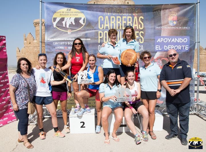 Alfonso Expósito y María Jesús Algarra vencen en la IV Subida al Castillo de Belmonte