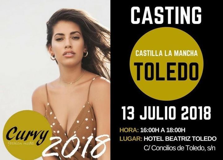 El 13 de julio el Certamen de Modelos Curvy Fashion Model realizará un casting en Toledo