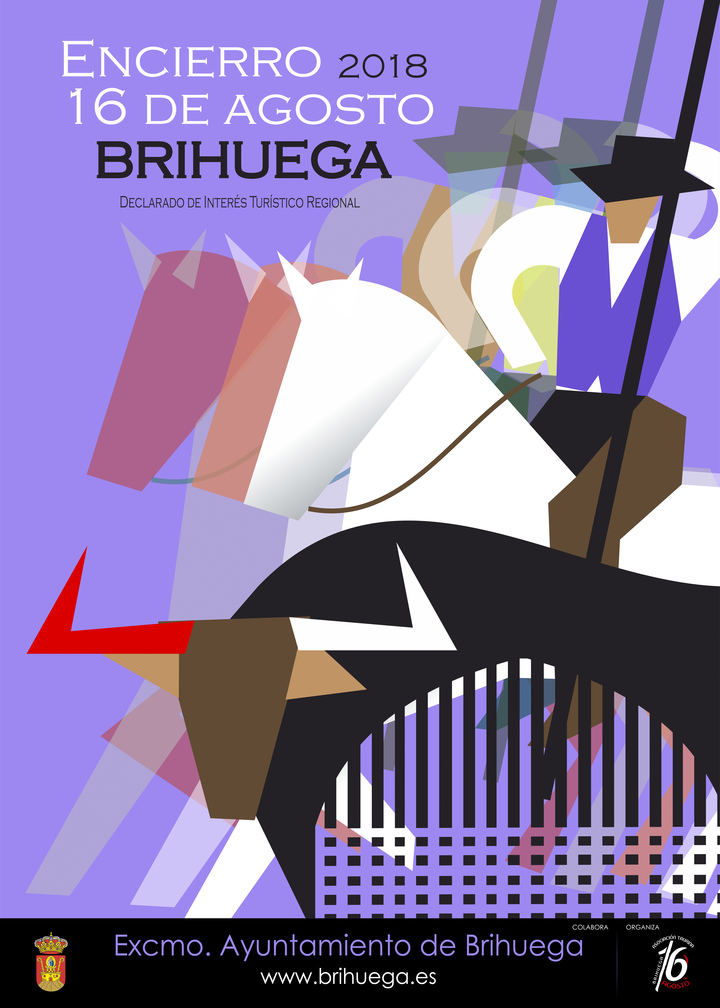 El Encierro de Brihuega de este año ya tiene su cartel anunciador