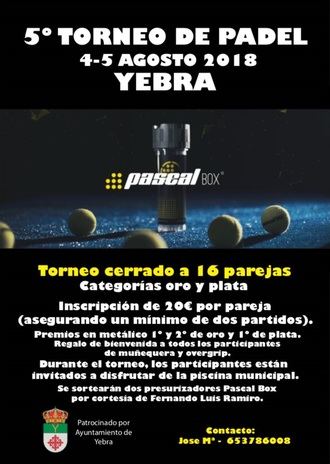 Fin de semana deportivo como inicio del ‘Verano Cultural’ en Yebra