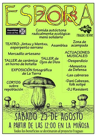 La Miñosa acogerá el VII Festival Espora 2018