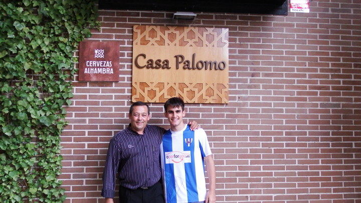 Jorge, nuevo jugador del Hogar Alcarreño