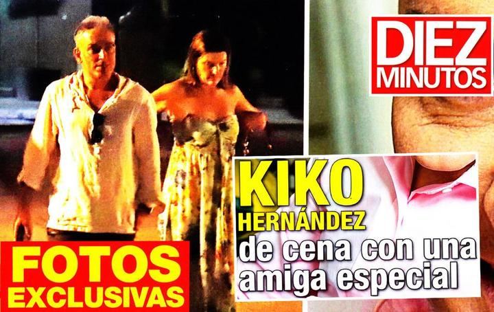 DIEZ MINUTOS Kiko Hernández cena con una amiga especial