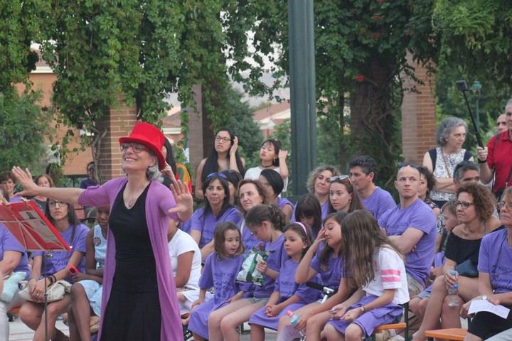 Teatro, poesía y rock feminista en la 2ª Marcha Violeta de Cabanillas del Campo