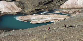 Sergio Tejero, sexto en el Valle del Tena