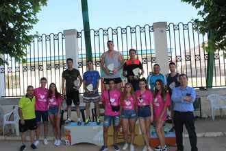 Las parejas Víctor Lerma-José Joaquín Martínez y Víctor León-Miguel Ángel Fernández vencen en las últimas jornadas del Circuito de Frontenis de Cuenca