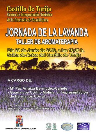 El castillo de Torija acoge una jornada monográfica sobre la lavanda, organizada por Diputación