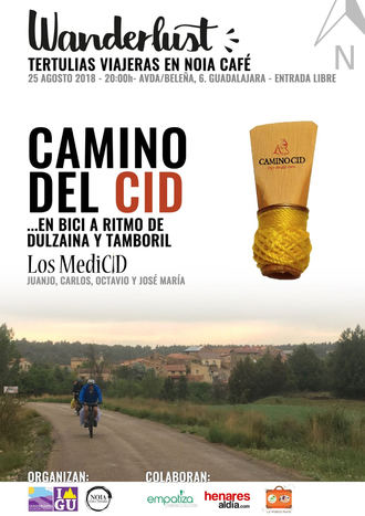 Los MediCid protagonistas de la próxima tertulia viajera Wanderlust dedicada al Camino del Cid