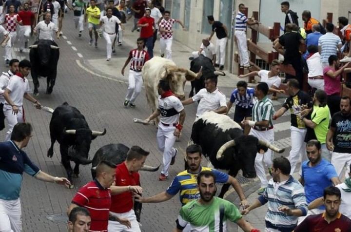 14 heridos y 1.700 corredores en el quinto Encierro de San Sebastián de los Reyes