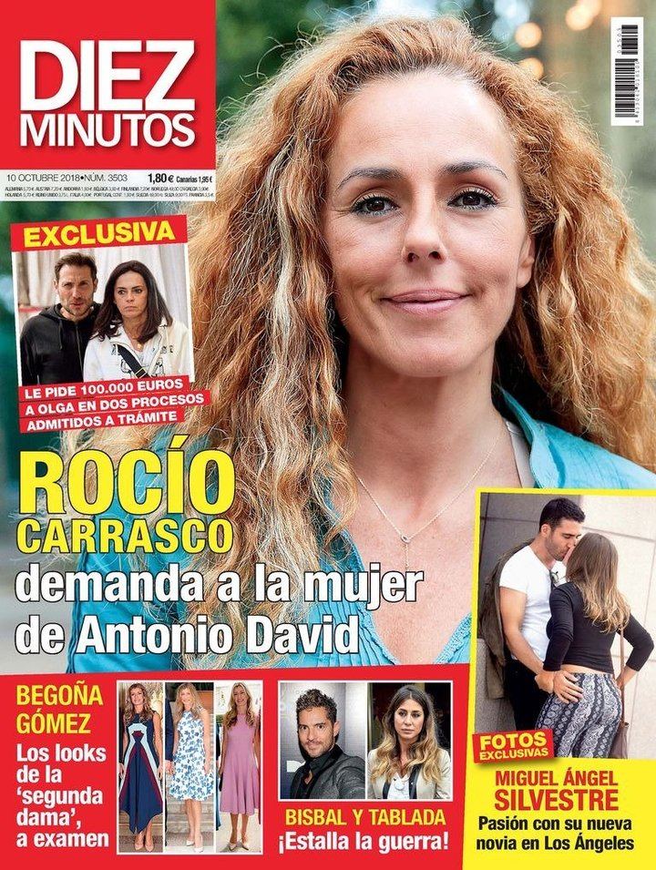 DIEZ MINUTOS Olga Moreno contesta a las demandas interpuestas por Rocío Carrasco