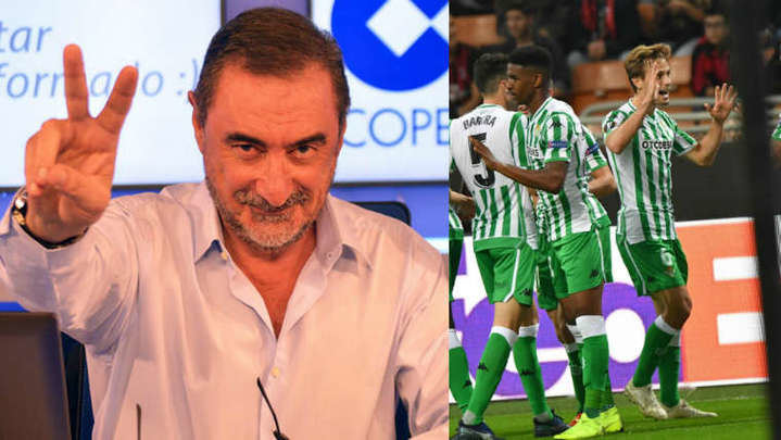 Herrera la lía en la Cope con la victoria del Betis frente al Milán