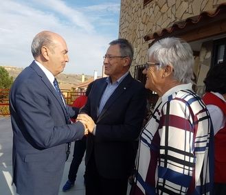 José Manuel Latre felicita a Cruz Roja por la remodelación de la sede de Sigüenza destacando el trabajo de los voluntarios