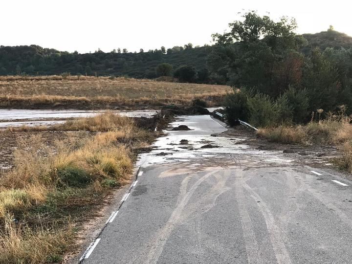 Guadalajara ha sido la provincia de Castilla-La Mancha más castigada por las lluvias torrenciales