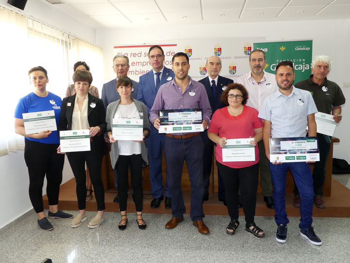 Entregados en Cuenca los galardones de los I Premios Red Piemsa a Emprendedores Sostenibles 2018 