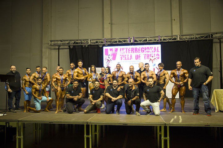 Una treintena de atletas participó en el IV Campeonato Interregional de Fisioculturismo y Fitness ‘Villa de Trillo’