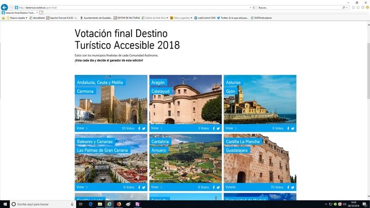 Ya se puede votar para elegir a Guadalajara como Destino Turístico Accesible