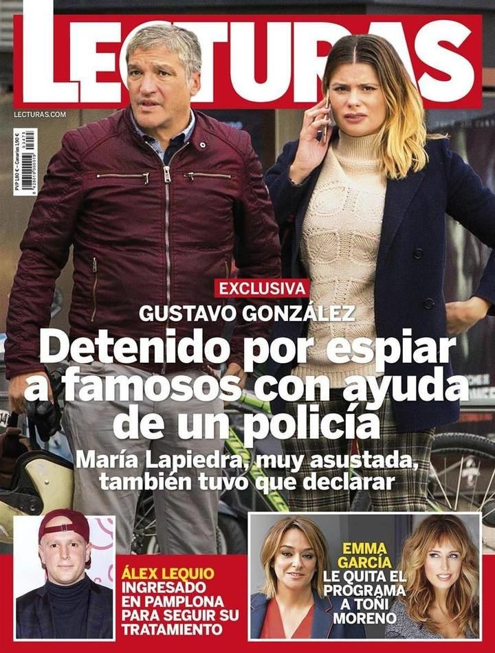 LECTURAS Gustavo González, detenido por espiar a famosos con ayuda de un policía