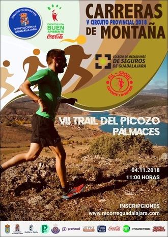 El domingo 4 de noviembre, VII Trail del Picozo de Pálmaces, última prueba del Circuito de Diputación