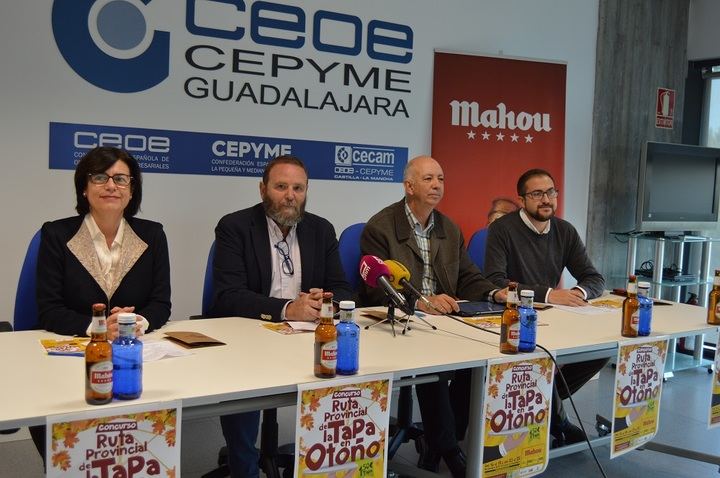 La Ruta de la Tapa se podrá disfrutar los fines de semana del 16 al 18 y del 23 al 25 de noviembre