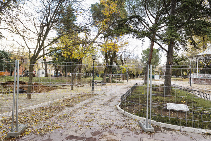 El Ayuntamiento de Guadalajara inicia la mejora del parque de La Concordia