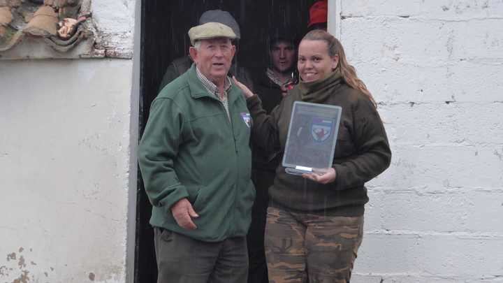César Muñoz, campeón provincial de caza menor con perro en Ciudad Real