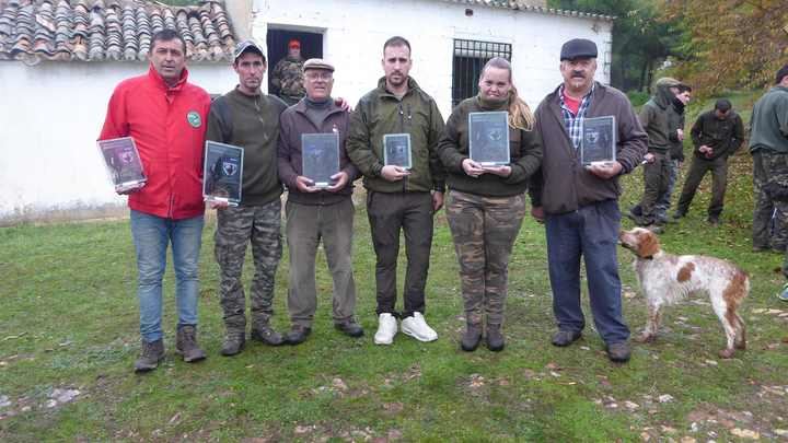 César Muñoz, campeón provincial de caza menor con perro en Ciudad Real