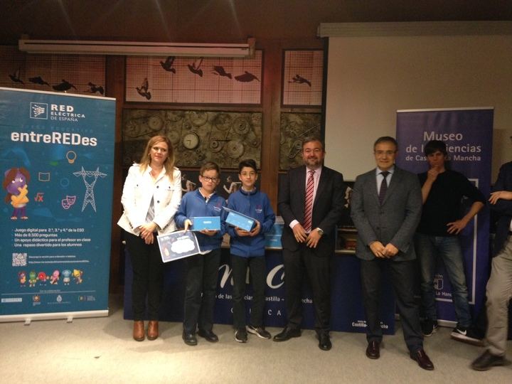 Alumnos del colegio Marista de Guadalajara en los actos del 40 aniversario de la Constitución española