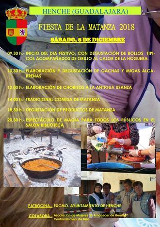 Henche conserva sus tradiciones con la Fiesta de la Matanza