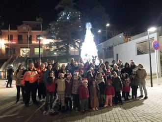 Navidad intensa y con sorpresa de hielo en Quer