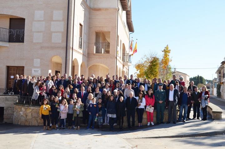 Yebra conmemora los 40 años de la Constitución Española con un solemne acto de homenaje
