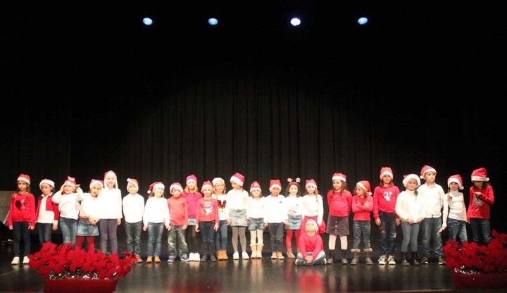 El Festival Escolar de Villancicos abarrota la Casa de la Cultura de Cabanillas
