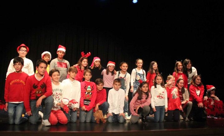 El Festival Escolar de Villancicos abarrota la Casa de la Cultura de Cabanillas