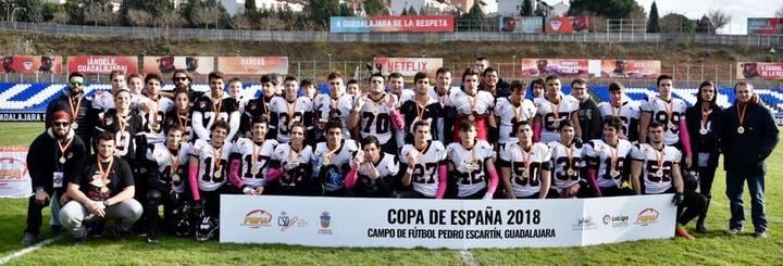 Triunfo claro de LG OLED Las Rozas Black Demons en la final de la Copa de España junior disputada en Guadalajara