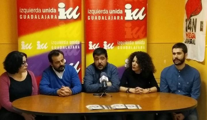 Izquierda Unida presenta las candidaturas de Guadalajara a las Elecciones Autonomicas y Municipales de más de 20.000 habitantes