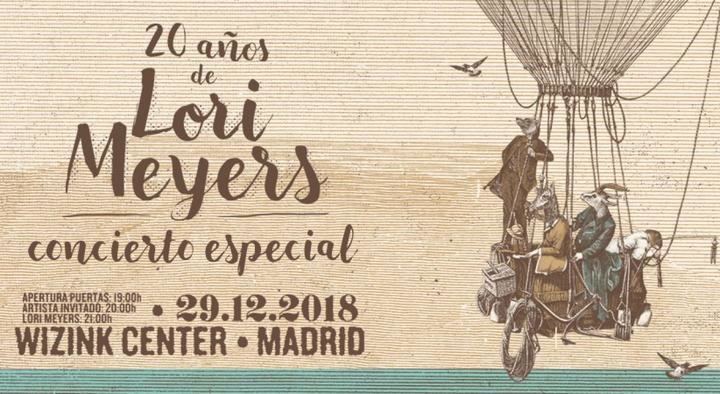Quince días para el concierto de LORI MEYERS en el Wizink Center de Madrid 