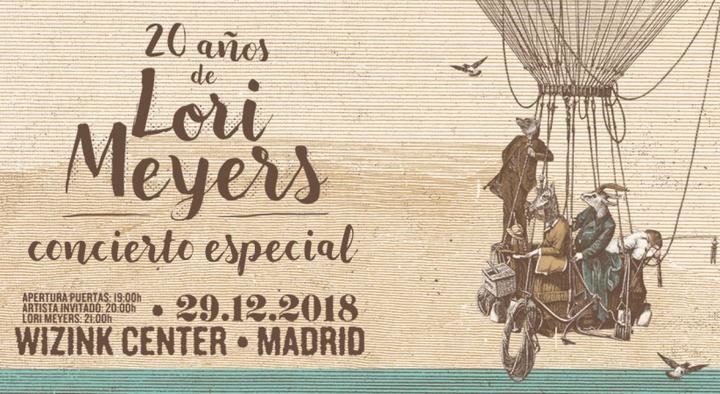 Quince días para el concierto de LORI MEYERS en el Wizink Center de Madrid