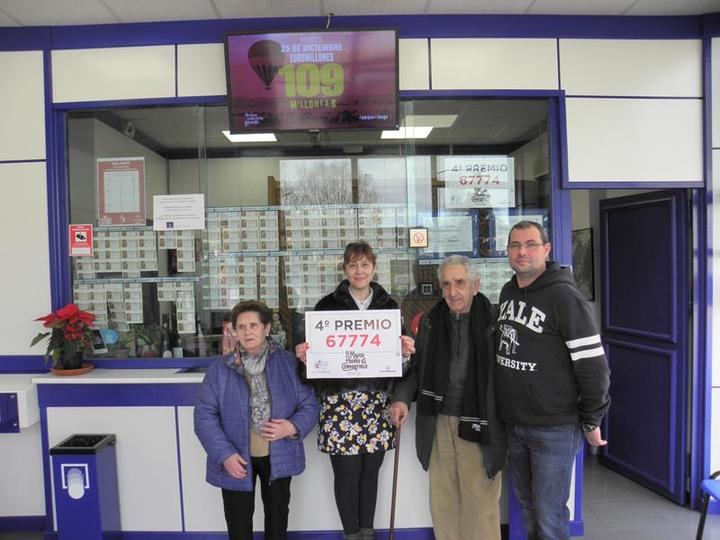 Parte del tercero, un cuarto y un quinto Premio del Sorteo de Navidad cae en Guadalajara capital y Molina de Aragón