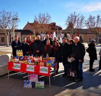 Marchamalo obtiene 300 kg de alimentos con 