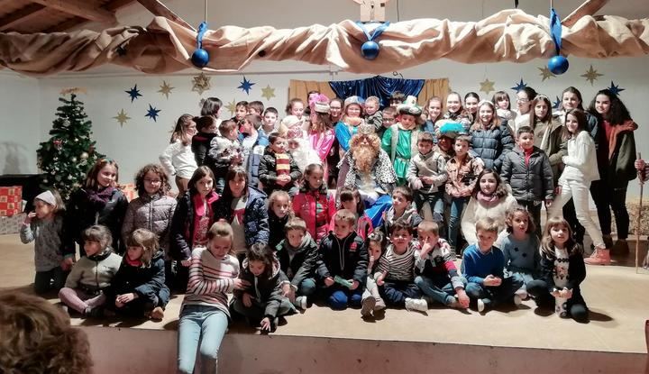 Málaga del Fresno disfrutó de su Cabalgata de Reyes