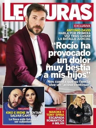 LECTURAS Antonio David : Rocío Carrasco me ha querido arruinar la vida