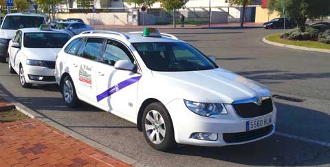 Los taxistas denuncian que 