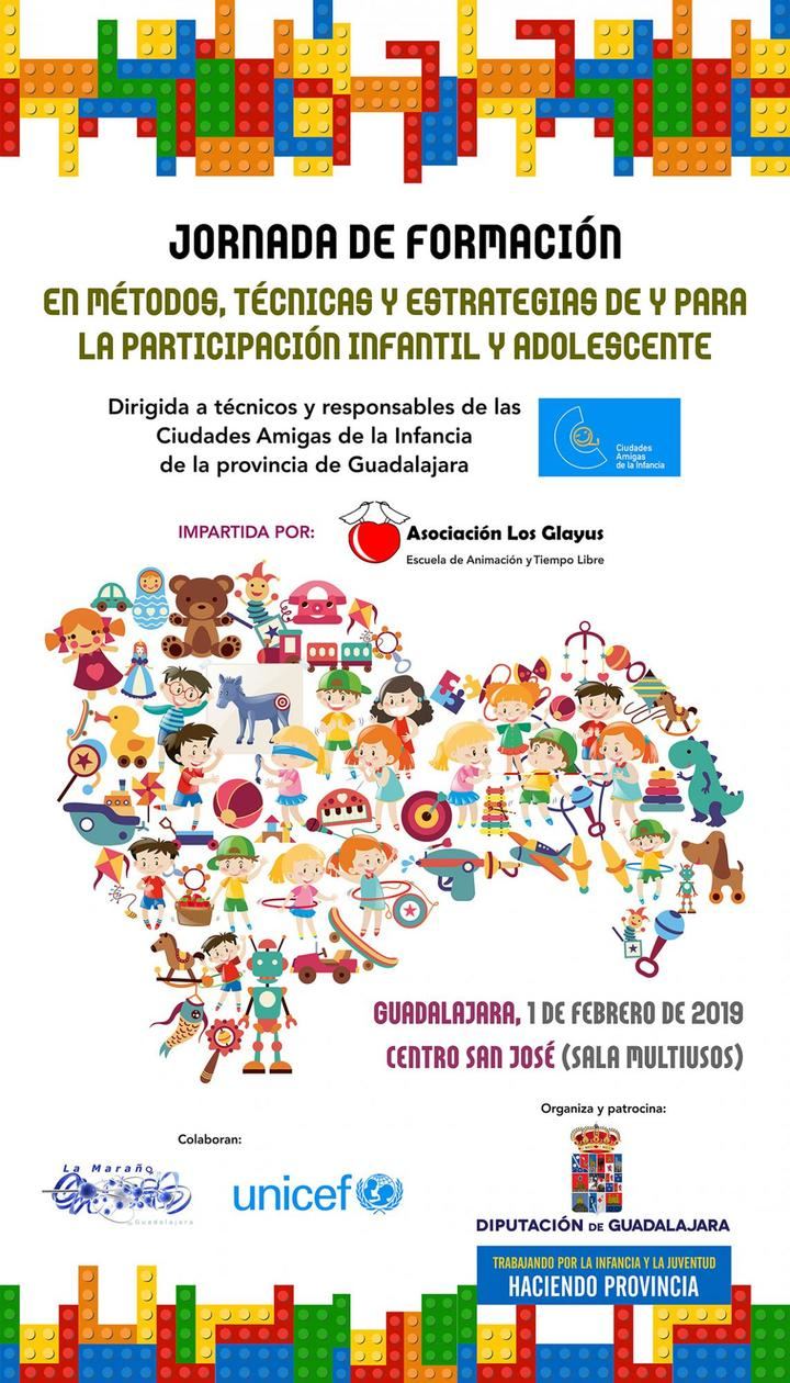 La Diputación de Guadalajara organiza una jornada de formación sobre ‘Ciudades Amigas de la infancia’ para técnicos y concejales