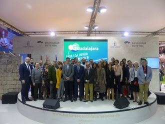 La Diputación de Guadalajara presenta en Fitur la oferta turística de la provincia como “una escapada, muy cerca de ti”